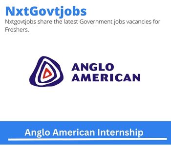 Anglo American Internship 2023 Active Internship Program
