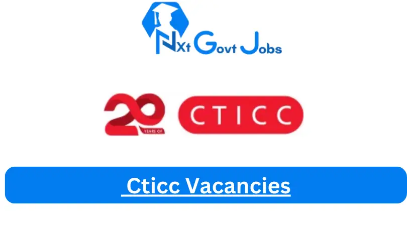 1x Cticc Vacancies 2023 @www.cticc.co.za Careers