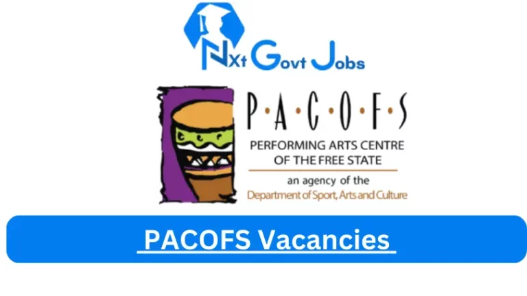5x PACOFS Vacancies 2023 @www.pacofs.co.za Careers