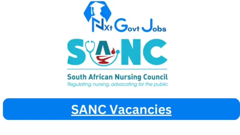 4x New SANC Vacancies 2024 @www.sanc.co.za Careers Portal