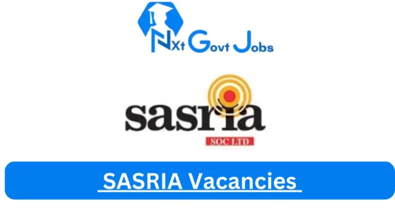 1x Nxtgovtjobs SASRIA Vacancies 2024 @www.sasria.co.za Careers Portal