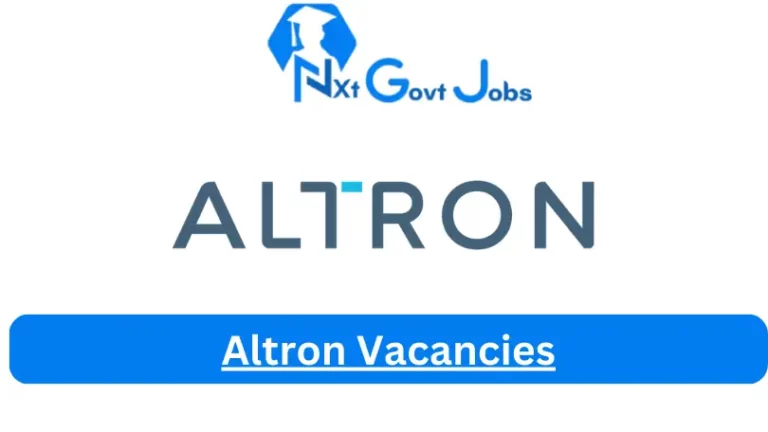 34X New Altron Vacancies 2024 @www.altron.com Career Portal