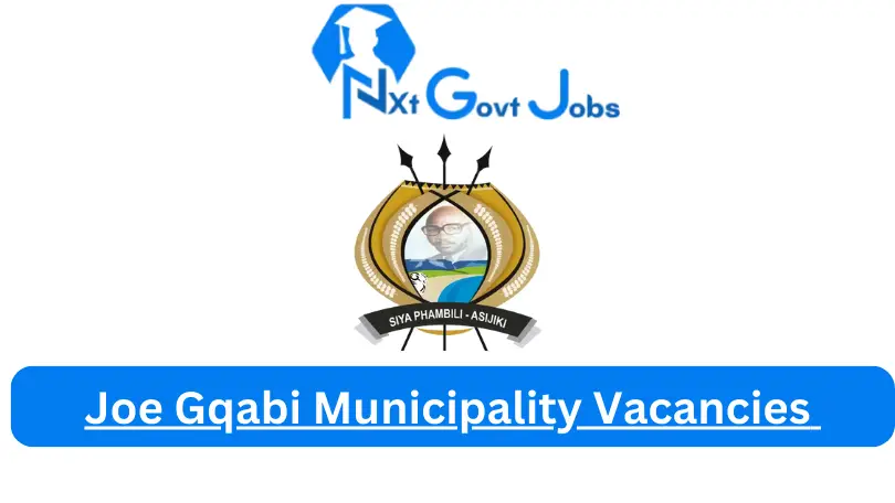 4x Joe Gqabi Municipality Vacancies 2023 @www.jgdm.gov.za Careers Portal