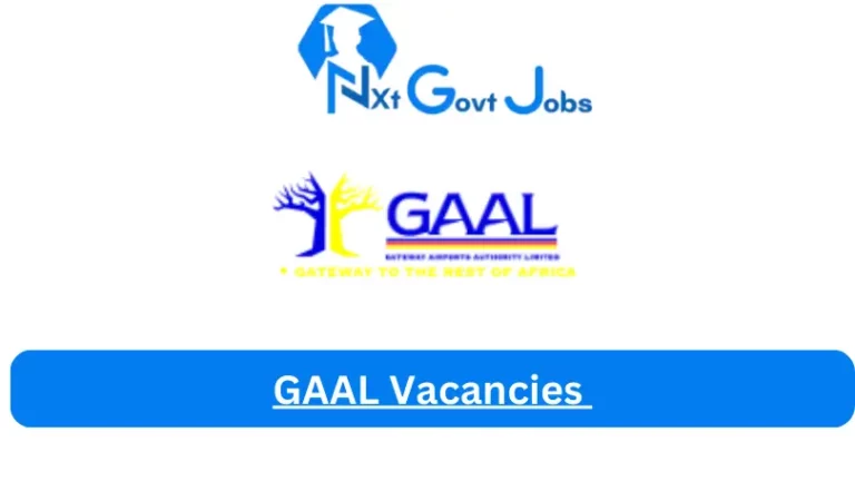 8x New GAAL Vacancies 2024 @www.gaal.co.za Careers Portal