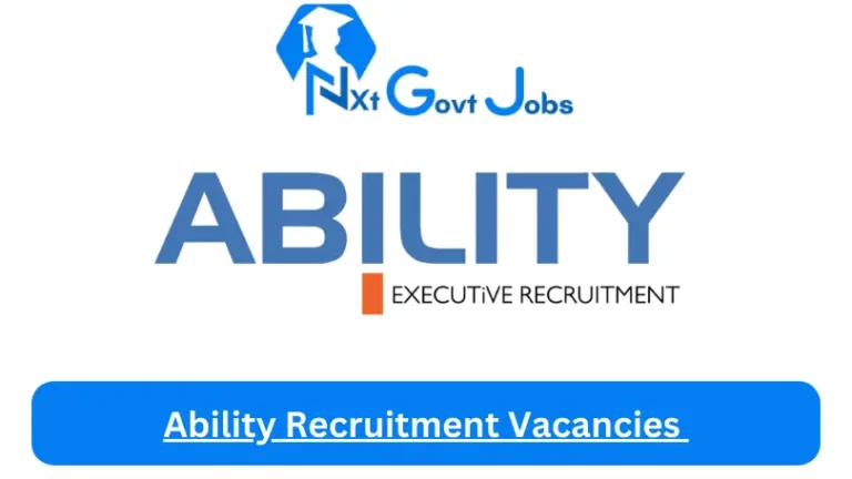 Nxtgovtjobs Ability Recruitment Vacancies 2024 @www.abilityrecruitment.co.za Career Portal