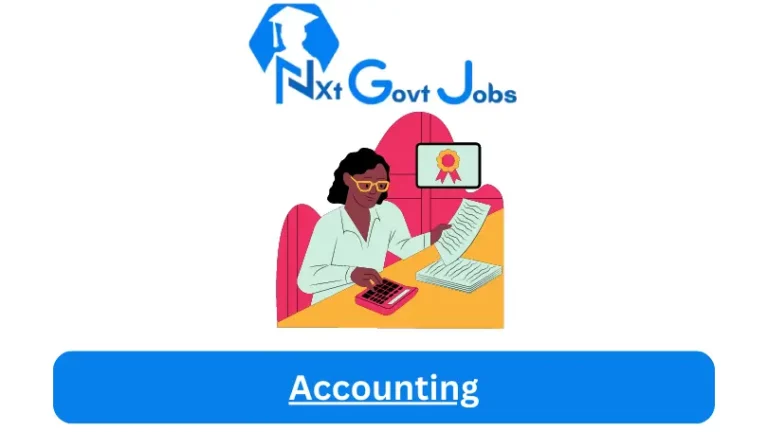 Accounting Jobs in South Africa @Nxtgovtjobs