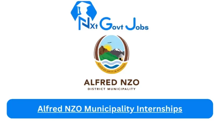 Alfred NZO Municipality Internship 2023 Active Internship Program