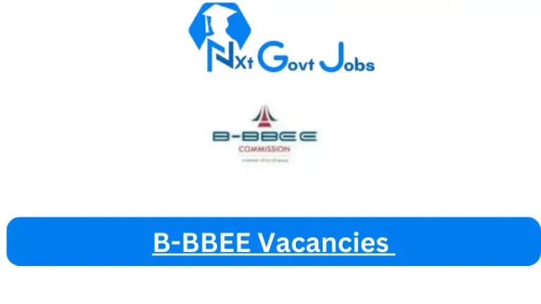 New B-BBEE Vacancies 2024 @www.bbbeecommission.co.za Careers Portal