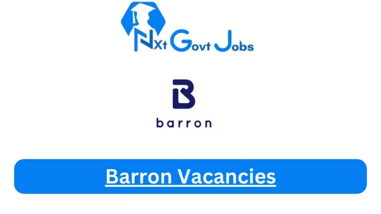 New X1 Barron Vacancies 2024 | Apply Now @barron.simplify.hr for Cleaner, Supervisor Jobs