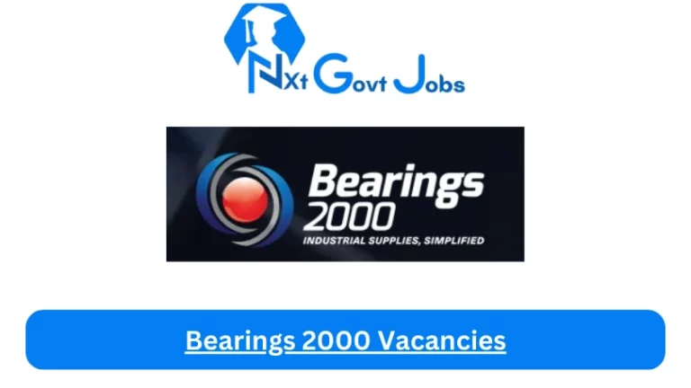 New X1 Bearings 2000 Vacancies 2024 | Apply Now @www.brg2k.co.za for Admin, Supervisor, Assistant Jobs