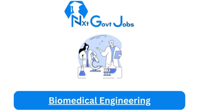 Biomedical Engineering Jobs in South Africa @Nxtgovtjobs