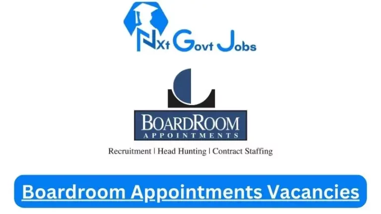 New Boardroom Appointments Vacancies 2024 | Apply Now @www.boardroom.co.za for Admin,Cleaner, Supervisor Jobs