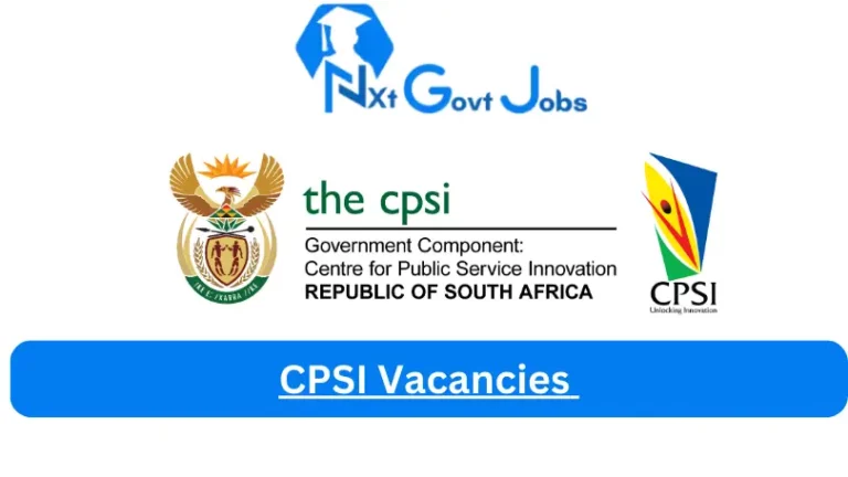 New CPSI Vacancies 2024 | Apply Now @www.cpsi.co.za for Cleaner, Supervisor, Admin, Assistant Jobs