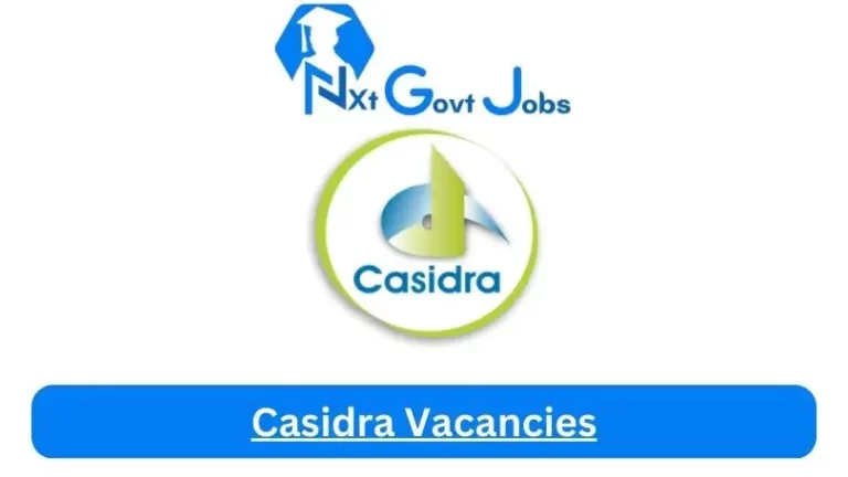 Nxtgovtjobs Casidra Vacancies 2024 @casidra.co.za Career Portal
