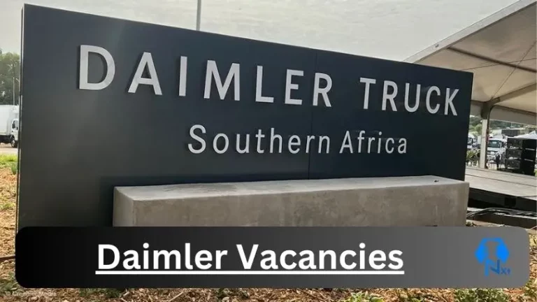 Nxtgovtjobs Daimler Vacancies 2024 @dtsa.daimlertruck.com Career Portal