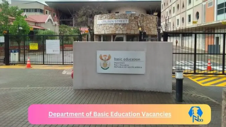2x Nxtgovtjobs Department of Basic Education Vacancies 2024 @www.education.gov.za Career Portal