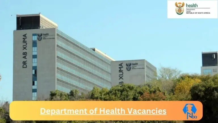 Nxtgovtjobs Department of Health Vacancies 2024 Apply @www.health.gov.za Career Portal