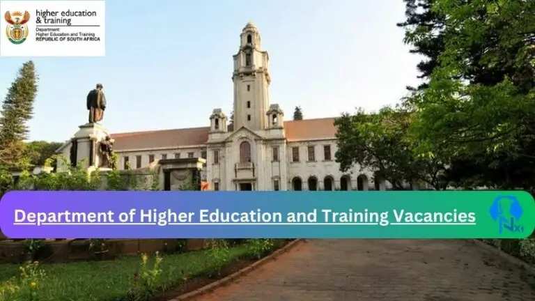 1x New Department of Higher Education and Training Vacancies 2024 Apply@www.dhet.gov.za Career Portal