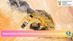 Department of Mineral Resources and Energy Vacancies