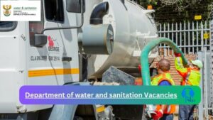 Department of water and sanitation Vacancies
