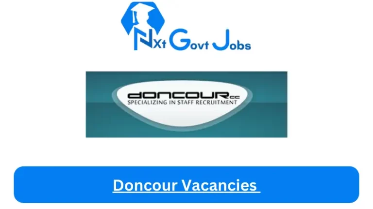 2x New Doncour Vacancies 2024 @www.doncour.co.za Career Portal