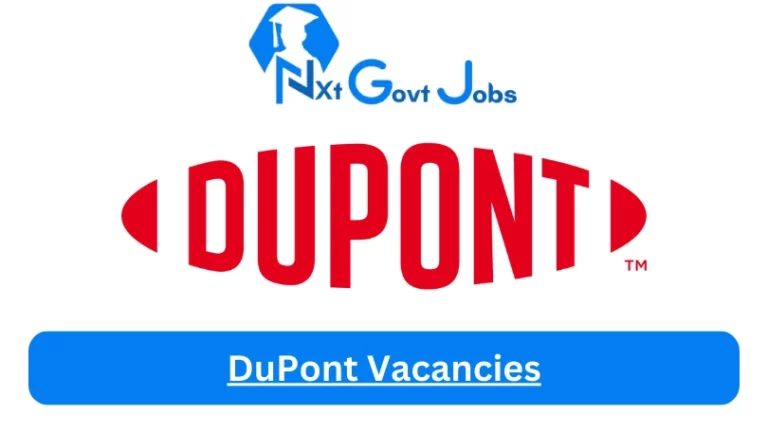 Nxtgovtjobs DuPont Vacancies 2024 @www.dupont.co.za Career Portal