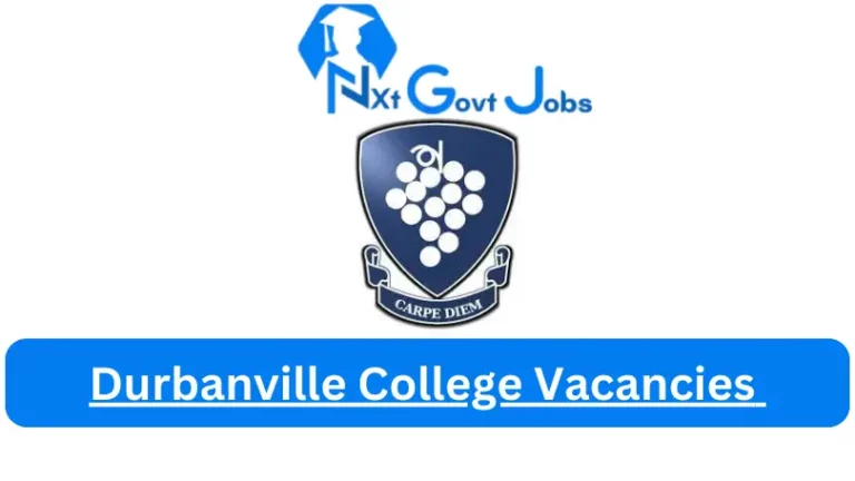 Durbanville College Vacancies 2024 @www.durbanvillecollege.ac.za Careers