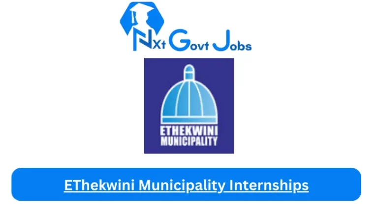 EThekwini Municipality Internship 2023 Active Internship Program