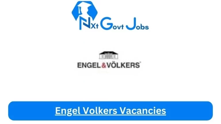 New Engel Volkers Vacancies 2024 @engelvoelkers.com Career Portal