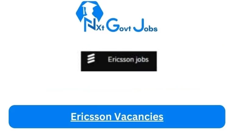 8X New Ericsson Vacancies 2024 @ericsson.com Career Portal