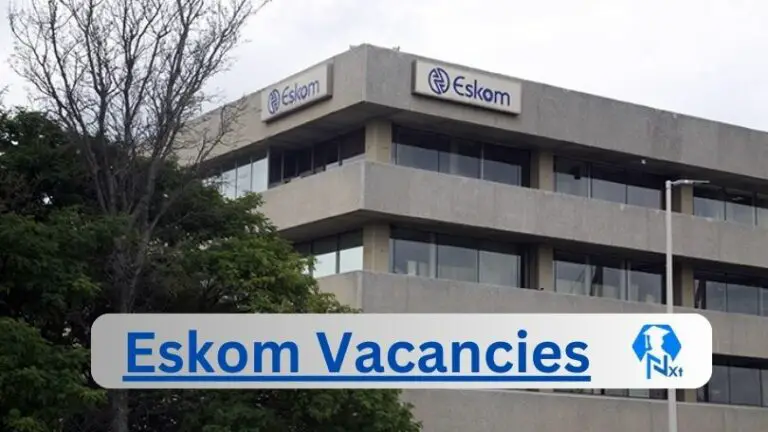 29X Nxtgovtjobs Eskom Vacancies 2023 @www.eskom.co.za Career Portal