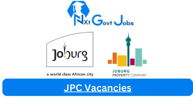 Exciting 1x JPC Vacancies 2023 @www.jhbproperty.co.za Careers Portal