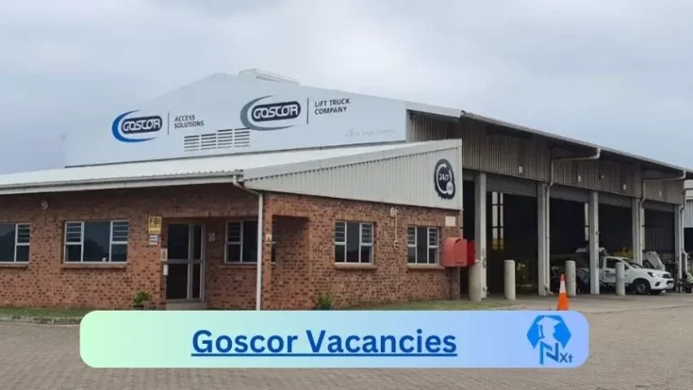 New Goscor Vacancies 2024 @goscor.co.za Career Portal