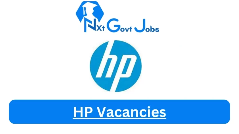 Nxtgovtjobs HP Vacancies 2024 @www.hp.com Career Portal