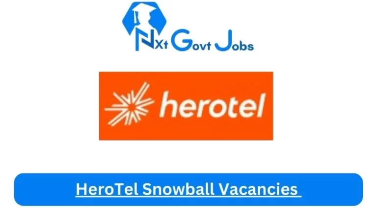 Nxtgovtjobs HeroTel Snowball Vacancies 2024 @www.herotel.com Career Portal