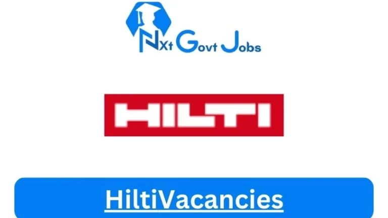 6x New Hilti Vacancies 2024 @www.hilti.co.za Career Portal
