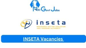 INSETA Vacancies 2023 @www.inseta.org.za Careers