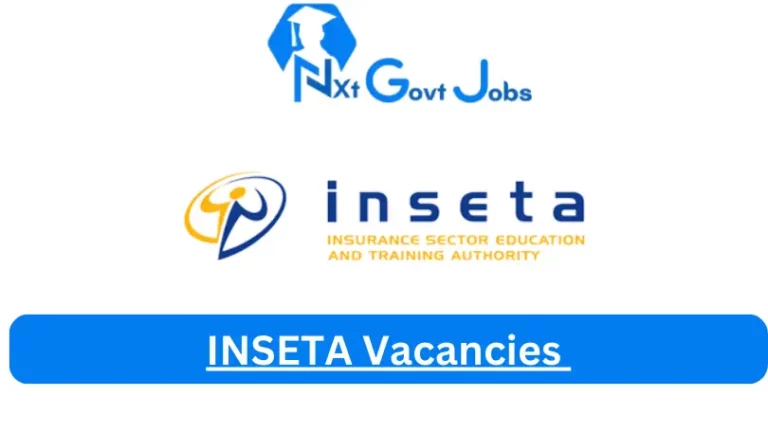5x Nxtgovtjobs INSETA Vacancies 2024 @www.inseta.org.za Careers Portal