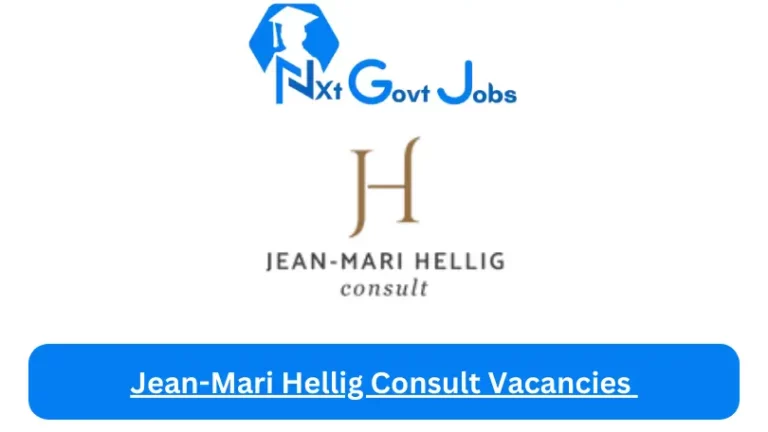 New Jean-Mari Hellig Consult Vacancies 2024 @www.jeanmarihelligconsult.com Career Portal