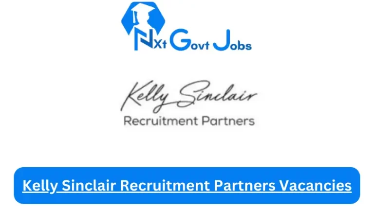 Nxtgovtjobs Kelly Sinclair Recruitment Partners Vacancies 2024 @recruit-partners.com Career Portal
