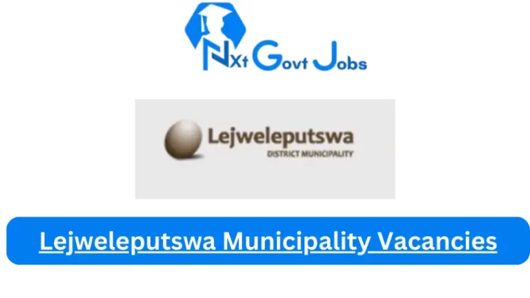 New X1 Lejweleputswa Municipality Vacancies 2024 | Apply Now @www.mylejweleputswa.co.za for Admin, Supervisor Jobs