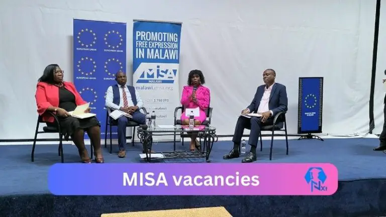 New Opening Of MISA vacancies 2023 @misa.gov.zas Careers