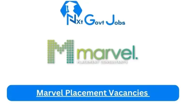 Nxtgovtjobs Marvel Placement Vacancies 2024 @www.marvelplacement.co.za Career Portal