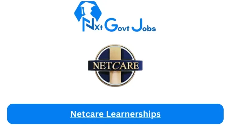 Netcare Learnerships 2023 Avaliable Learnerships