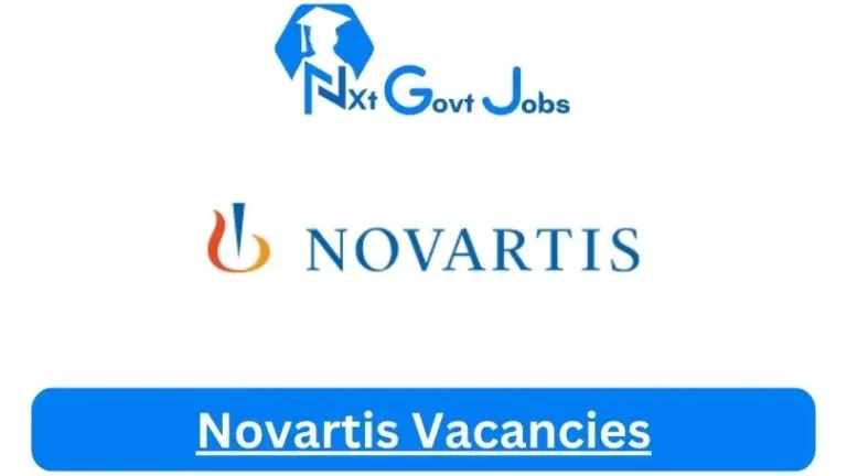 Nxtgovtjobs Novartis Vacancies 2023 @www.novartis.co.za Career Portal