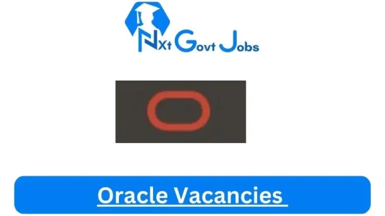 Nxtgovtjobs Oracle Vacancies 2023 @www.oracle.com Career Portal