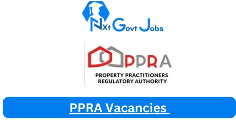 1x Nxtgovtjobs PPRA Vacancies 2024 @www.theppra.org.za Careers Portal