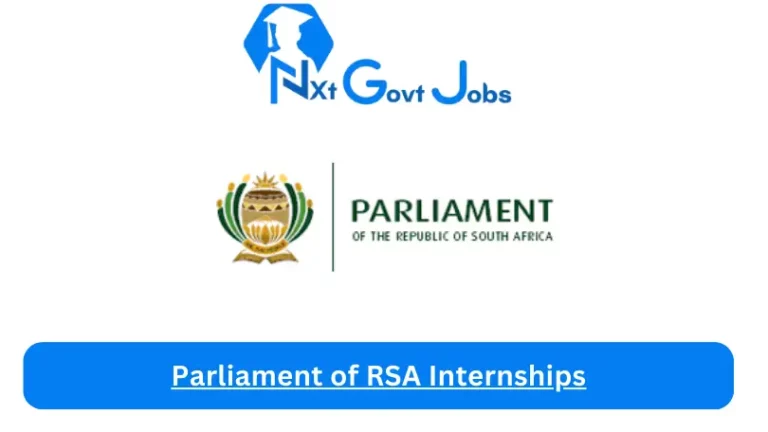 Parliament of RSA Internship 2023 Active Internship Program