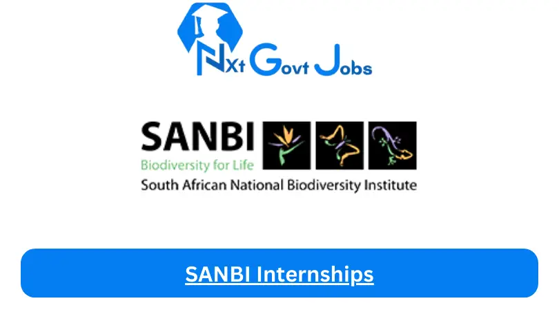 SANBI Internship 2023 Active Internship Program
