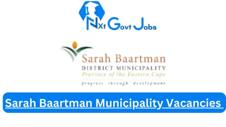 Sarah Baartman Municipality Vacancies 2023 @www.sarahbaartman.co.za Careers Portal
